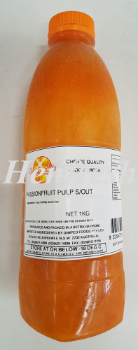 SIMPED FOODS FROZEN PASSIONFRUIT PULP 1KG (12) picture