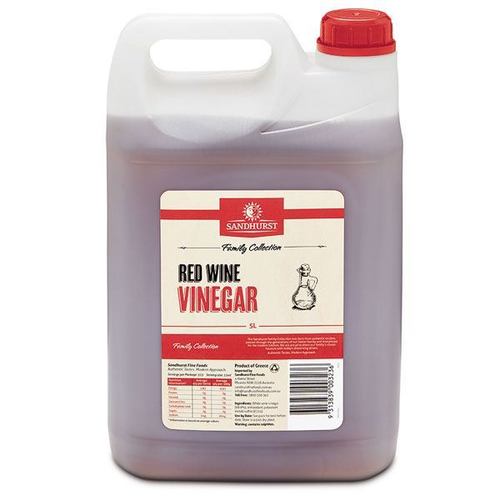 SANDHURST RED WINE VINEGAR 5LT picture