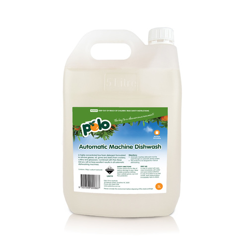 POLO AUTOMATIC MACHINE DISHWASHING LIQUID 5LT picture