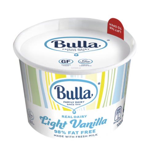 BULLA LIGHT VANILLA ICE CREAM CUPS 100mL x 36 picture