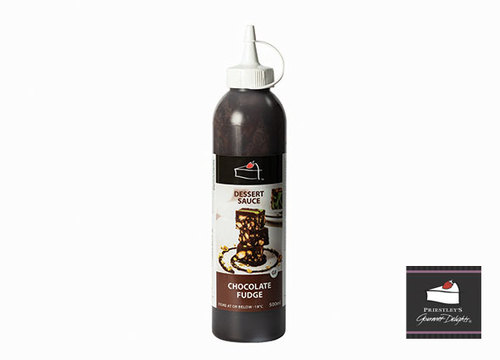 PRIESTLEY'S CHOCOLATE FUDGE DESSERT SAUCE GF  1LT picture