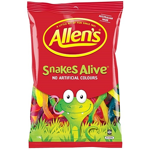 ALLENS SNAKES ALIVE 1.3KG picture