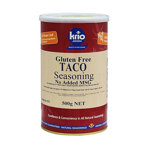 KRIO KRUSH TACO SEASONING GF 500GM picture