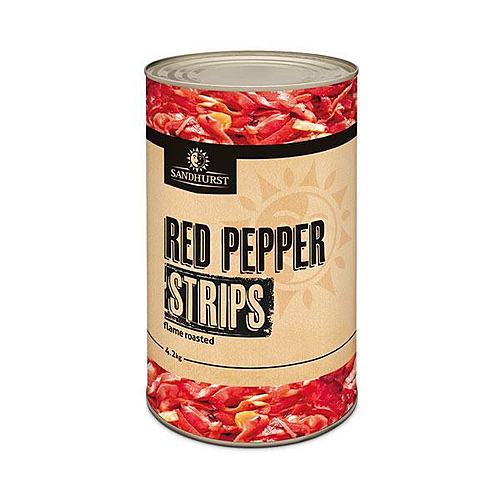 PEELED ROASTED RED PEPPER STRIPS A12 (3) picture