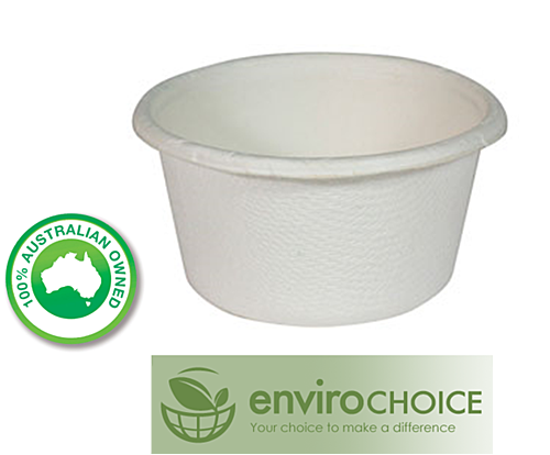 NATURAL FIBRE WHITE ROUND PORTION CUP 2OZ picture