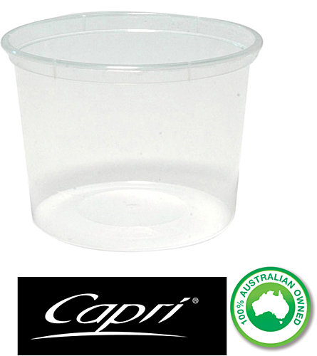 CAPRI ROUND 450ML CONTAINERS (50/SLEEVE) picture
