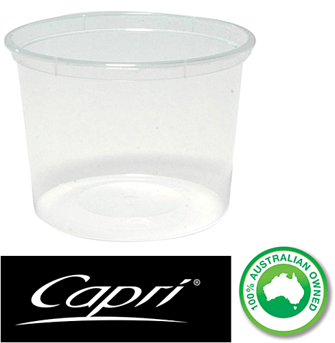 CAPRI ROUND 850ML CONTAINER (50/SLEEVE) picture