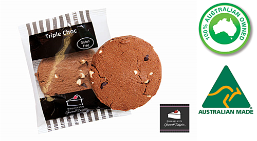 PRIESTLEY'S TRIPLE CHOC COOKIE GF (PACK OF 10) picture