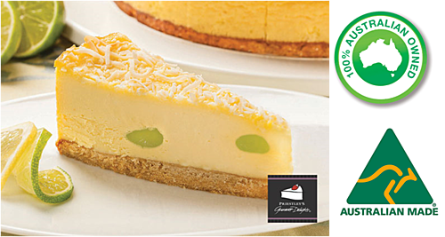 PRIESTLEY'S LEMON LIME CHEESECAKE GLUTEN FREE (16) picture