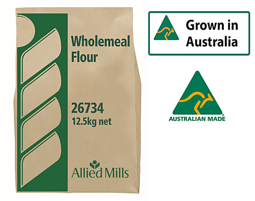 ALLIED MILLS WHOLEMEAL FLOUR **PRE-ORDER** 12.5kg picture