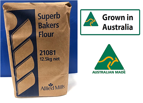 ALLIED MILLS SUPERB BAKERS FLOUR **PRE-ORDER** 12.5KG picture