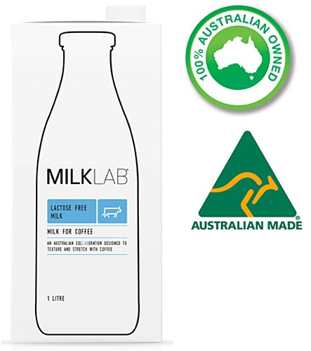 MILK LAB LACTOSE FREE MILK 1LT (12) picture