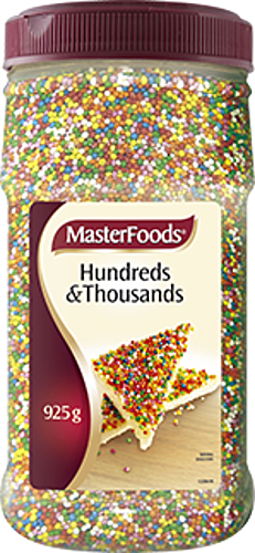 MASTERFOODS HUNDREDS & THOUSANDS 925gm picture