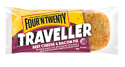 PATTIES TRAVELLER BEEF, CHEESE & BACON PIE 160GM X 24 picture