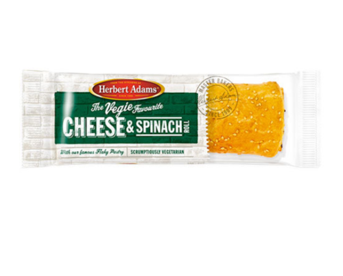 HERBERT ADAMS LARGE CHEESE & SPINACH ROLL 190GM x12 picture