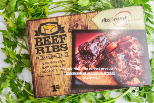 RIBS & ROAST 1KG BEEF RIBS IN TEXAN BBQ picture