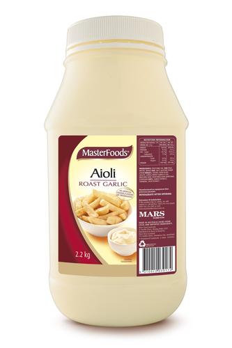 MASTERFOODS ROAST GARLIC AIOLI 2.2KG picture