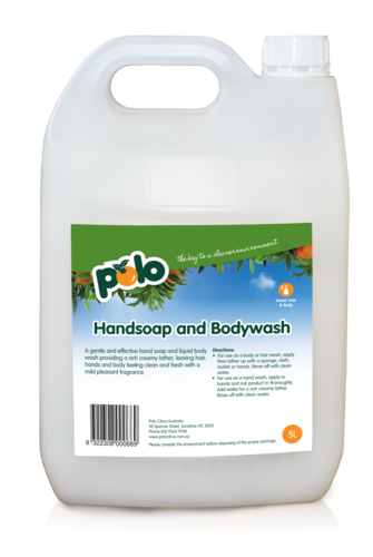 POLO HANDSOAP & BODY WASH 5L picture